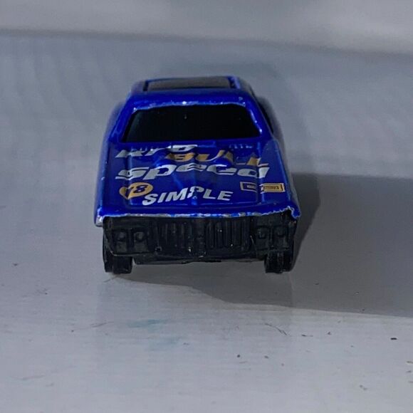 Red Bull Speed 18 Simple Blue Toy Car 1:64 Kids Play Vehicle - Picture 7 of 11